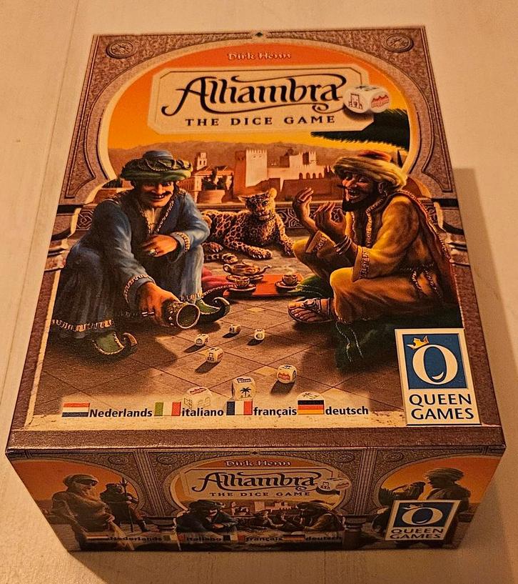 Alhambra The Dice Game - Bordspel, Hobby en Vrije tijd, Gezelschapsspellen | Bordspellen, Gebruikt, Een of twee spelers, Drie of vier spelers