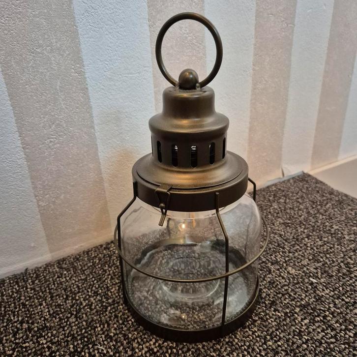 Sfeervolle lantaarn,  mooi in elk interieur kerst, Huis en Inrichting, Woonaccessoires | Etagères, Nieuw, Ophalen of Verzenden