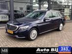 Mercedes C-klasse Estate 180 Prestige cruise, navi, trekhaak, Auto's, Achterwielaandrijving, Blauw, Handgeschakeld, 19 km/l