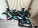 Makita 18V set, Doe-het-zelf en Verbouw, Gereedschap | Zaagmachines, Ophalen, Zo goed als nieuw, 1200 watt of meer, 30 tot 70 mm