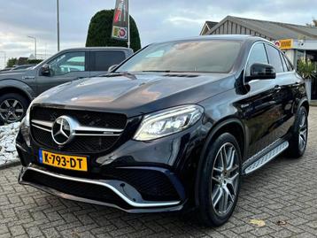 Mercedes-Benz GLE 63 V8 AMG Coupé 4MATIC 2016 Zwart Pano GL beschikbaar voor biedingen