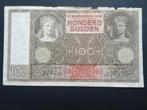 100 gulden biljet 1942, Postzegels en Munten, Bankbiljetten | Nederland, Ophalen of Verzenden, 100 gulden, Los biljet