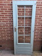 Nette deur voor blokhut of schuurtje, Tuin en Terras, Tuinhuizen, Gebruikt, 3 ramen of meer, Blokhut, 400 cm of meer