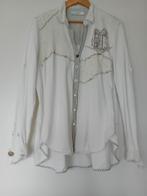 Aparte blouse van Elisa Cavaletti. Kleur wit. Maat 40/42, Kleding | Dames, Maat 38/40 (M), Ophalen of Verzenden, Wit, Zo goed als nieuw