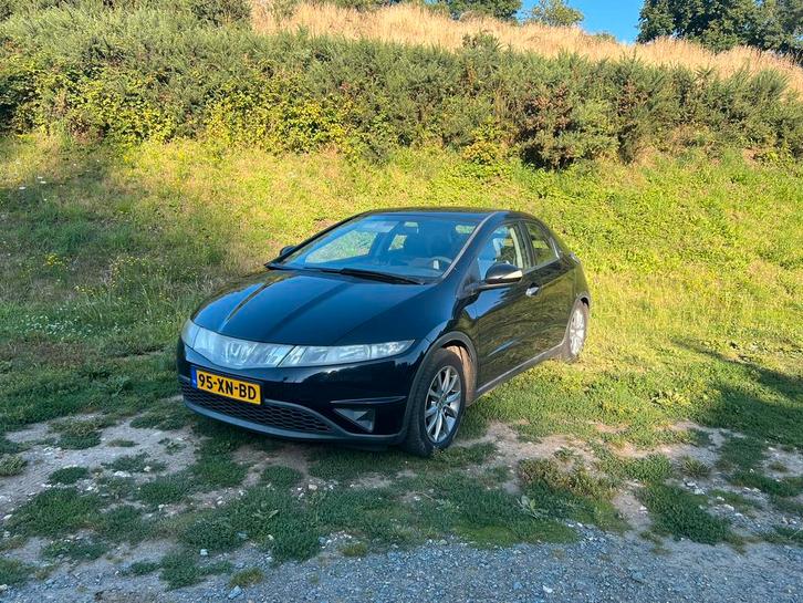 Honda Civic 1.8I Executive 5DR 2007 Zwart, Auto's, Honda, Particulier, Civic, Benzine, B, Hatchback, Handgeschakeld, Origineel Nederlands