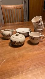 Servies Chicken festival “ the original world of Jet, Antiek en Kunst, Ophalen of Verzenden