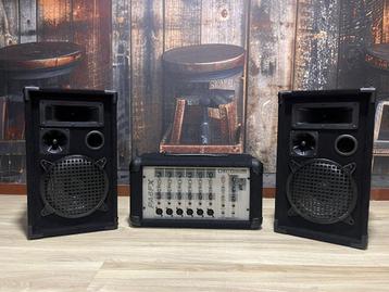 Crate PA versterker mixer equaliser perfecte staat PA 6FXW beschikbaar voor biedingen
