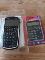 Casio en Canon rekenmachine, Diversen, Rekenmachines, Ophalen, Zo goed als nieuw