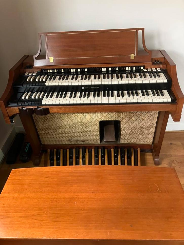 Hammond A 100 en leslie 760, Muziek en Instrumenten, Orgels, Gebruikt, Hammondorgel, 2 klavieren, Ophalen