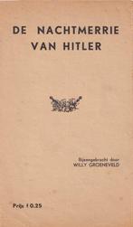 Gedicht: De nachtmerrie van Hitler, Boeken, Literatuur, Gelezen, Ophalen of Verzenden, Nederland