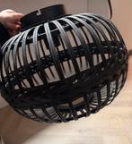 Moderne zwarte plafondlamp, Huis en Inrichting, Lampen | Hanglampen, Ophalen of Verzenden, Zo goed als nieuw, Metaal, Minder dan 50 cm
