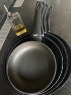 Silit (WMF) koekenpannen 20-24-28-32 anti aanbak, Ophalen of Verzenden, Zo goed als nieuw, Aluminium, Pannenset