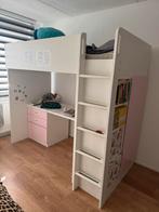 Ikea SMÅSTAD Hoogslaper met Bureau - Zo Goed Als Nieuw!, Huis en Inrichting, Eenpersoons, 160 tot 180 cm, Ophalen of Verzenden
