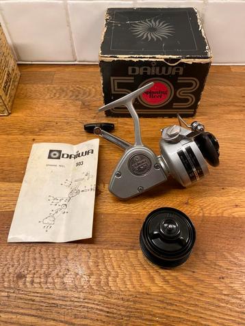Daiwa 503 nieuwstaat met doos en papieren beschikbaar voor biedingen
