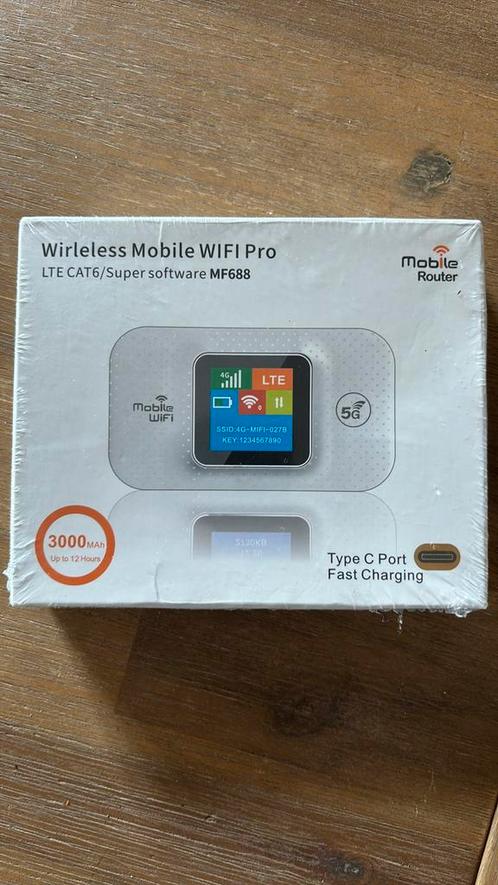 Wifi router voor op vakantie, Computers en Software, Routers en Modems, Nieuw, Ophalen