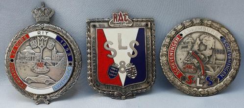 3 x Grille Badge - SLS Rallye 1953, 1955, 1959, Verzamelen, Automerken, Motoren en Formule 1, Zo goed als nieuw, Auto's, Ophalen of Verzenden