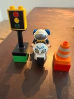 Politie Motor met Verkeerslicht en Pilon, Ophalen of Verzenden, Zo goed als nieuw, Jongen of Meisje