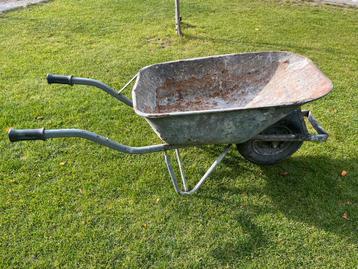 Gebruikte Kruiwagen krui wagen stenen wagen bouw wiel handva beschikbaar voor biedingen