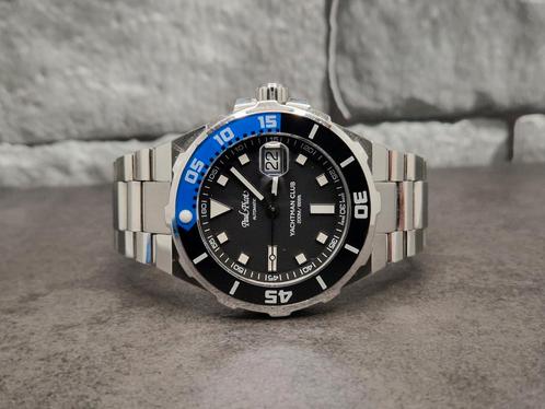 Paul Picot Yachtman club 43mm automatic,  full set 2020, Sieraden, Tassen en Uiterlijk, Horloges | Heren, Zo goed als nieuw, Polshorloge