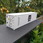 Tekno zeecontainer MSC in Nieuwstaat, Hobby en Vrije tijd, Modelauto's | 1:50, Ophalen of Verzenden, Zo goed als nieuw, Bus of Vrachtwagen