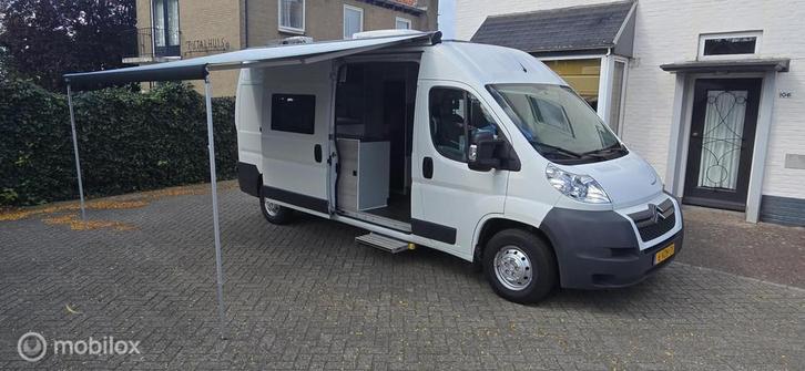 CITROEN JUMPER L3H2, ZONNEPANEEL , AIRCO, SCHOTEL, Caravans en Kamperen, Campers, Bedrijf, Overige merken, Diesel, 6 tot 7 meter