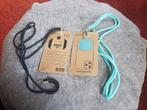 Nieuw universeel telefoonkoord, zwart/blauw, €1,50 stuk., Ophalen of Verzenden, Nieuw