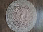 Rond jute vloerkleed, Ophalen, Gebruikt, Wit, Rond