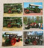 Vijf Ansichtkaarten stoomwalsen, Verzenden, Gelopen, Voertuig