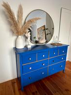 IKEA Hemnes commode met Spaanse knoppen, Gebruikt, 5 laden of meer, 100 tot 150 cm, Ophalen of Verzenden