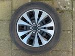 4 stalen velgen met winterbanden, steek 5x100, Auto-onderdelen, Banden en Velgen, Ophalen, Gebruikt, 16 inch, Banden en Velgen