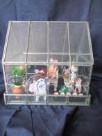 glazen poppenhuis, Verzamelen, Poppenhuizen en Toebehoren, Ophalen of Verzenden, Zo goed als nieuw, Poppenhuis