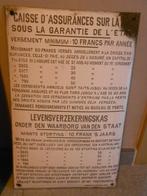 email antiek levensverzekeringskas, Antiek en Kunst, Antiek | Emaille, Ophalen of Verzenden