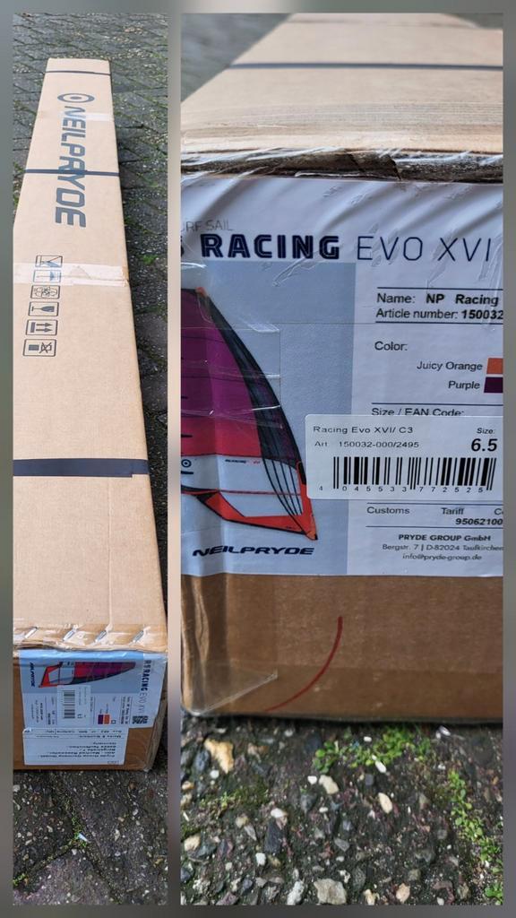 Neilpryde evo 6.5 nieuw statboard 117 rrd 108 lite, Watersport en Boten, Windsurfen, Zo goed als nieuw, Plank, Ophalen of Verzenden