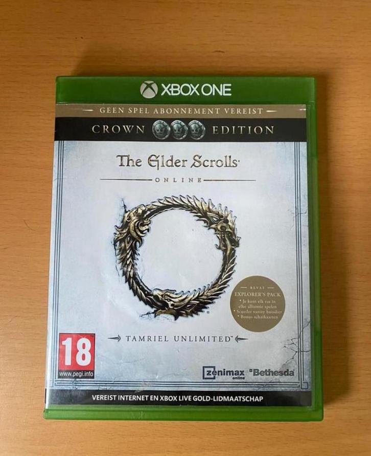 The elder scrolls online, Spelcomputers en Games, Games | Xbox One, Zo goed als nieuw, Avontuur en Actie, 1 speler, Vanaf 18 jaar