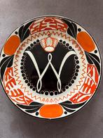 Antiek Petrus Regout Bord 1898, Antiek en Kunst, Antiek | Wandborden en Tegels, Ophalen of Verzenden