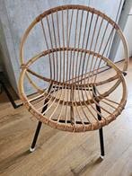 Set van 2 vintage rotan stoelen – bohemian retro, Ophalen
