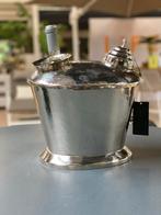 Metalen Wijnkoeler - Zilver - 1 Fles - Nieuw, Ophalen, Nieuw, Minder dan 5 flessen, Metaal