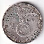 Duitsland, 2 Reichsmark, 1937, zilver, Zilver, Duitsland, Ophalen of Verzenden, Losse munt