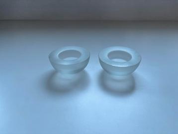 Iittala Ballo van melkglas (2stuks) beschikbaar voor biedingen