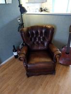 Vintage Lederen Dokterstoel uit Den Bosch, Huis en Inrichting, Fauteuils, Ophalen of Verzenden