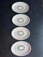 Wedgwood Stratford - ovale borden (4 stuks), Huis en Inrichting, Keuken | Servies, Ophalen, Porselein, Wedgwood, Bord(en)