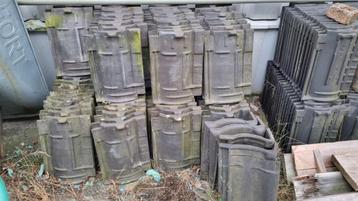 J.D. dakpannen. Blauw gesmoord VHV beschikbaar voor biedingen