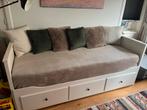 Hemnes bankbed, Ophalen, Zo goed als nieuw, Tweepersoons, 80 cm