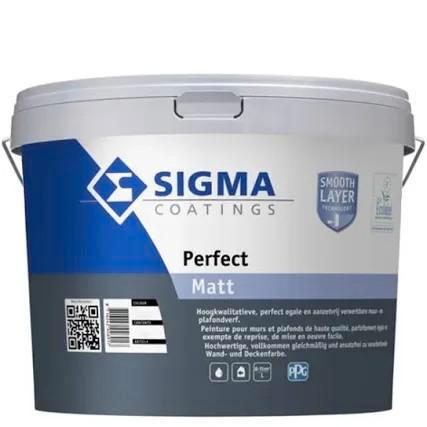 Sigma Perfect matt laagste prijs 26 x 10 liter, Doe-het-zelf en Verbouw, Verf, Beits en Lak, Nieuw, 10 tot 15 liter, Wit, Ophalen of Verzenden