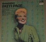 Patti Page – Remember... Patti Page, Ophalen of Verzenden, 1980 tot 2000, Gebruikt, 12 inch