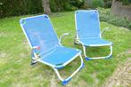 2 lage campingstoelen / verbouwstoelen, Ophalen, Gebruikt, Campingstoel