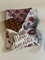 Kaart/pocket voor chocolade bij Fracor Creaties, Verzenden, Nieuw, Overige thema's