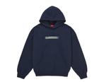 Supreme x Swarovski Motion Logo Navy XL, Blauw, Ophalen of Verzenden, Supreme, Maat 56/58 (XL)