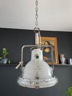 Hanglamp industrieel vintage scheepslamp/ schijnwerper., Industrieel, Gebruikt, Metaal, Ophalen
