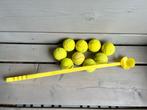 Tennisballen met werpstok, Dieren en Toebehoren, Hondenspeelgoed, Ophalen, Zo goed als nieuw, Apporteerspeelgoed